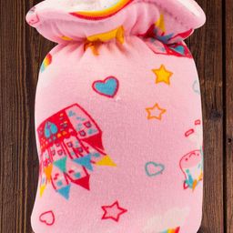 Mittenbooty Baby Bottle Cover Small Castle Print - Pink-10