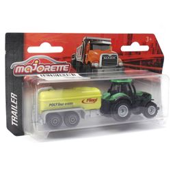 Majorette Die Cast Free Wheel Trailer Assortment - Green Yellow-13