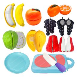 FunBlast Realistic Cutting Fruits Play Set Toys with Chopping Board & Knife  9 Pcs-2