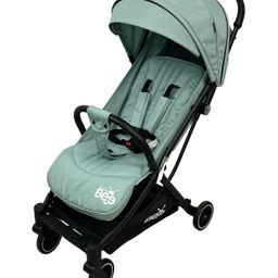 Golden Bee Galaxy Ride Baby Stroller/Parm Premium Lightweight Air Travel Friendly Stroller with One Click Fold & Soft Cushioned Seat (English Green)-8