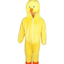 RAJ FANCY DRESSES Full Sleeves Chicken Animal Theme Costume Dress - Yellow & Red-picture-6