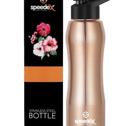 Speedex Hydrate Stainless Steel 1 Litre Water Bottle For Men Woman Kids (1000 ml Copper Gold Sipper)-image-31