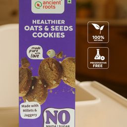 Ancient Roots Oats & Seeds Cookies Biscuits (16-18 Pieces) - 150 g-58