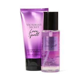 Victoria's Secret Love Spell Set Of 2 Fragrance Mist & Lotion Gift Set - 75 ml Each image 2
