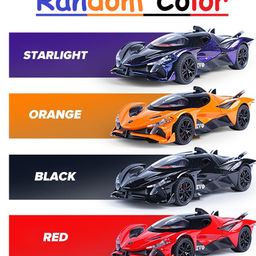ADKD 1:32 Scale Die Cast Apollo Helios EVO Sports Car Model Metal Car with Openable Doors & Pull Back with Sound and Light - (Colour May Vary/ Random Color) image 2