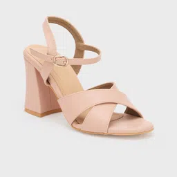 Sole To Soul Block Sandals with Buckles-27