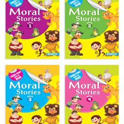 jolly kids Large Print Easy to Read Moral Stories Set of 4 - English image 5
