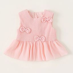 LULU & SKY Checked Peplum Top-picture-31