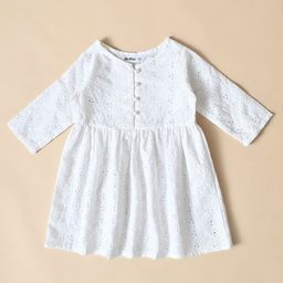 MoMaa Embellished Print A-Line Dress-picture-3