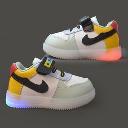 BAESD Kids Colourblocked LED Sneakers-image-77