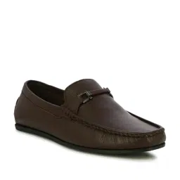 Alberto Torresi Men's Ripon Dark Brown Loafers-picture-28