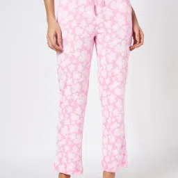 Dreamz By Pantaloons Purple Cotton Comfort Fit Print Casual Trousers-image-20