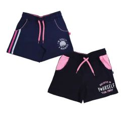 3PIN Girls Multi Cotton Regular Fit Printed Shorts - Pack of 2-picture-47