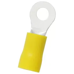 RS PRO Insulated Ring Terminal 4.3 mm Stud Size 4 mm² to 6 mm² Wire Size Yellow, 1788667-image-78