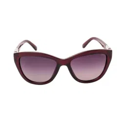 INVU B2636B Purple Polarized Square Sunglasses-image-7