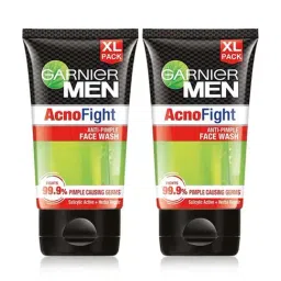 Garnier Men Acno Fight Face Wash for Pimple & Acne Prone Skin - 150 gm (Pack of 2)-4