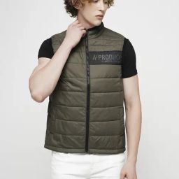 Produkt By Jack & Jones Green Regular Fit Quilted Jacket-image-24