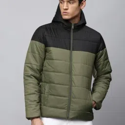 Dennis Lingo Multi Regular Fit Colour Block Hooded Jackets-picture-0