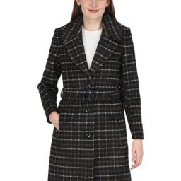 Monte Carlo Black Check Coat-picture-38