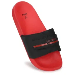 Yoho Men's Tango Red & Black Slides image 5