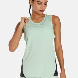 Puma RUN FAVORITE Mint Green Tank Top-image-91