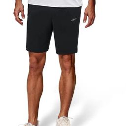 Reebok Black Regular Fit Solid Shorts-image-27
