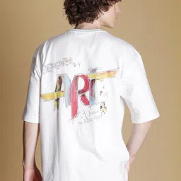 LIMEROAD Men Cotton Tshirts-image-34
