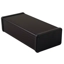 HAMMOND Metal Enclosures BOX, BLACK, PLASTIC END PLATE, 1455K1602BK-image-42