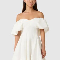 Forever New Aminah Off Shoulder Mini Dress-image-17