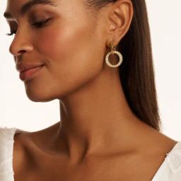 Ted Baker Double Link Crystal Drop Earrings image 3