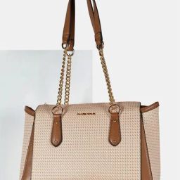 Allen Solly Beige & Brown Printed Free Size Shoulder Handbag-picture-29
