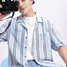 Kook N Keech Premium Relaxed Fit Checked Pure Cotton Casual Shirt-image-44