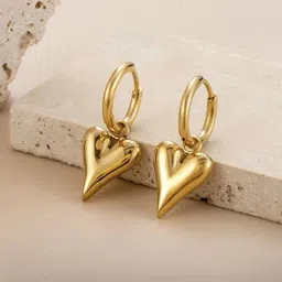 Jewels Galaxy Contemporary Hoop Earrings-image-89