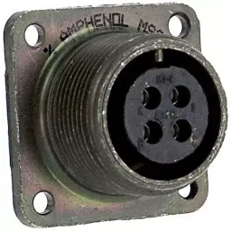 AMPHENOL INDUSTRIAL CIRCULAR CONN, RCPT, 10SL-3, BOX MOUNT, MS3102A10SL-3S-picture-47