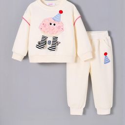 hopscotch 2-Pc Applique Sweatshirt & Joggers-picture-32
