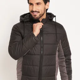 VERO AMORE Men Colourblocked Lightweight Quilted Jacket-picture-15