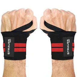 STRAUSS Cotton Wrist Supporter With Thumb Loop Straps-22
