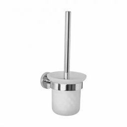 PLUMBER Wall Mounted Chrome Finish Toilet Brush Holder, EG-7011-image-98