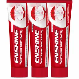 ENSHINE Set Of 3 Whitening Toothpaste-100g Each image 1