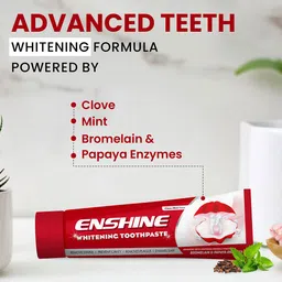 ENSHINE Set Of 3 Whitening Toothpaste-100g Each image 2