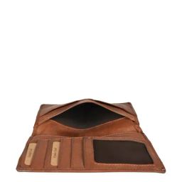 KOMPANERO TERNET Tan Printed Bi-Fold Wallet image 4
