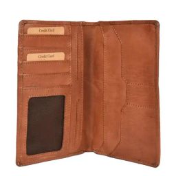 KOMPANERO TERNET Tan Printed Bi-Fold Wallet image 3