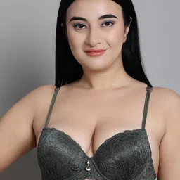 MAKCLAN Floral Bra Medium Coverage Underwired Lightly Padded-picture-15