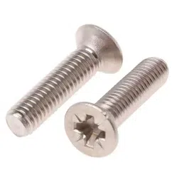 RS PRO Machine Screw M6x25 mm Stainless Steel Pozidriv Countersunk, 1583758 (Bag of 50 pcs)-84