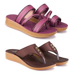 BERSACHE Women Open Toe Flats-image-39