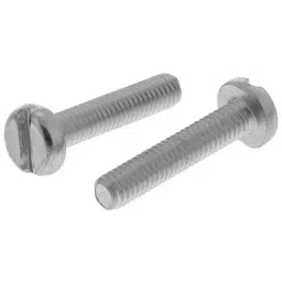 RS PRO Machine Screw M4x20 mm Steel Slot Pan Headed DIN 85, 560013-image-8