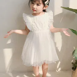 LULU & SKY Flutter Sleeve Fit & Flare Dress-picture-52