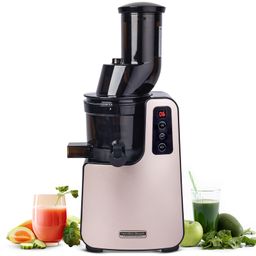 Hamilton Beach Professional Cold Press Slow Juicer with FREE Sorbet Attachment, Smart PurePress Technology, Slow Juicer for Fruits & Vegetables - Champagne Gold-picture-25