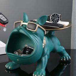 SMOKEY COCKTAIL Green Figurine Showpiece-image-62