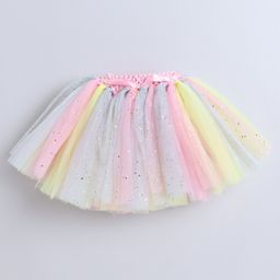 TINY MINY MEE Half Sleeves Fancy From Bow To Toe Text Printed & Bow Applique Detailed Onesie With Skirt & Headband - Multi Colour image 5